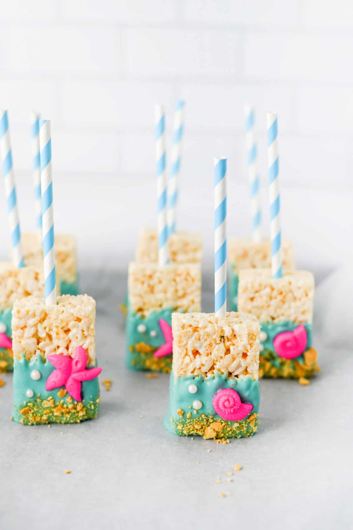 How to Make Under the Sea Rice Krispie Treats Rinql