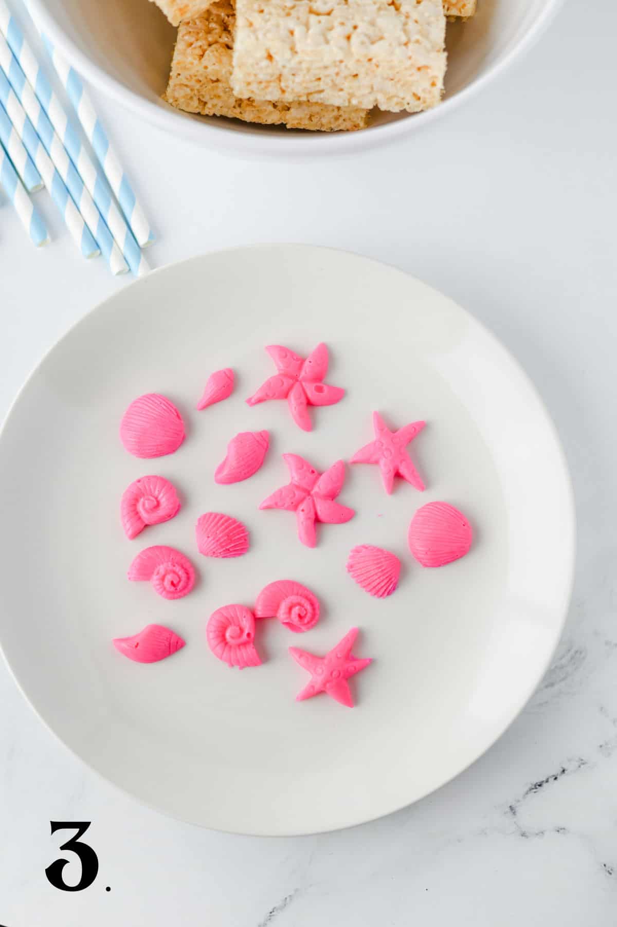 How to Make Under the Sea Rice Krispie Treats Step 3