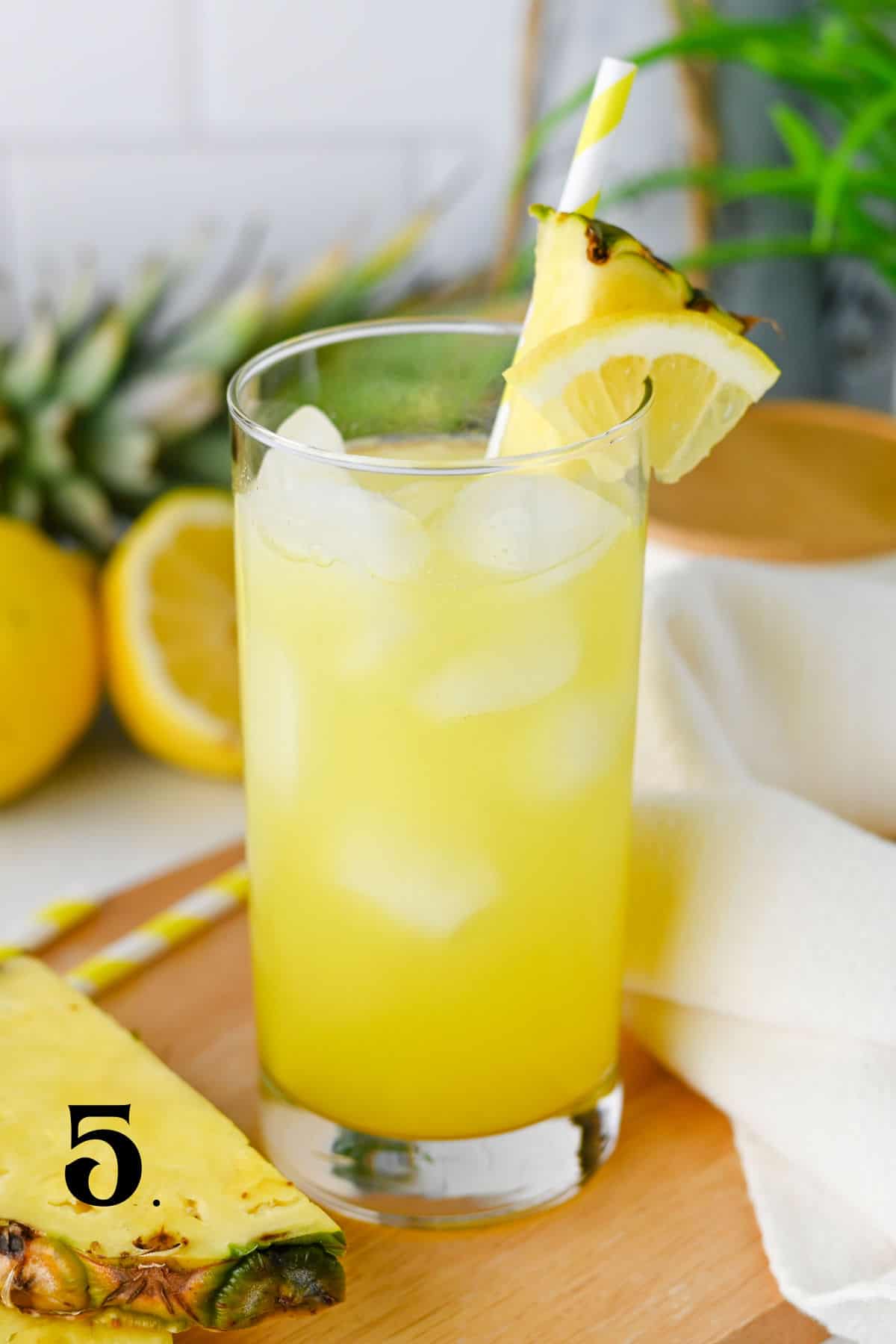 How to make Pineapple Lemonade - Step 5