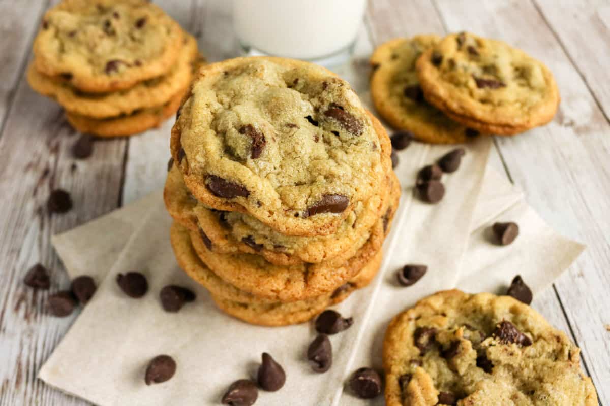No Egg Chocolate Chip Cookies
