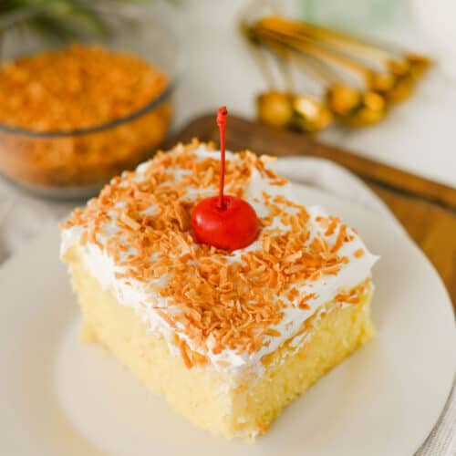 Pineapple Poke Cake
