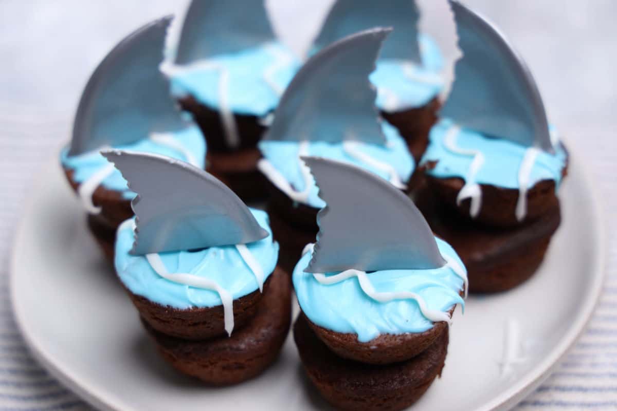 Best Shark Brownies