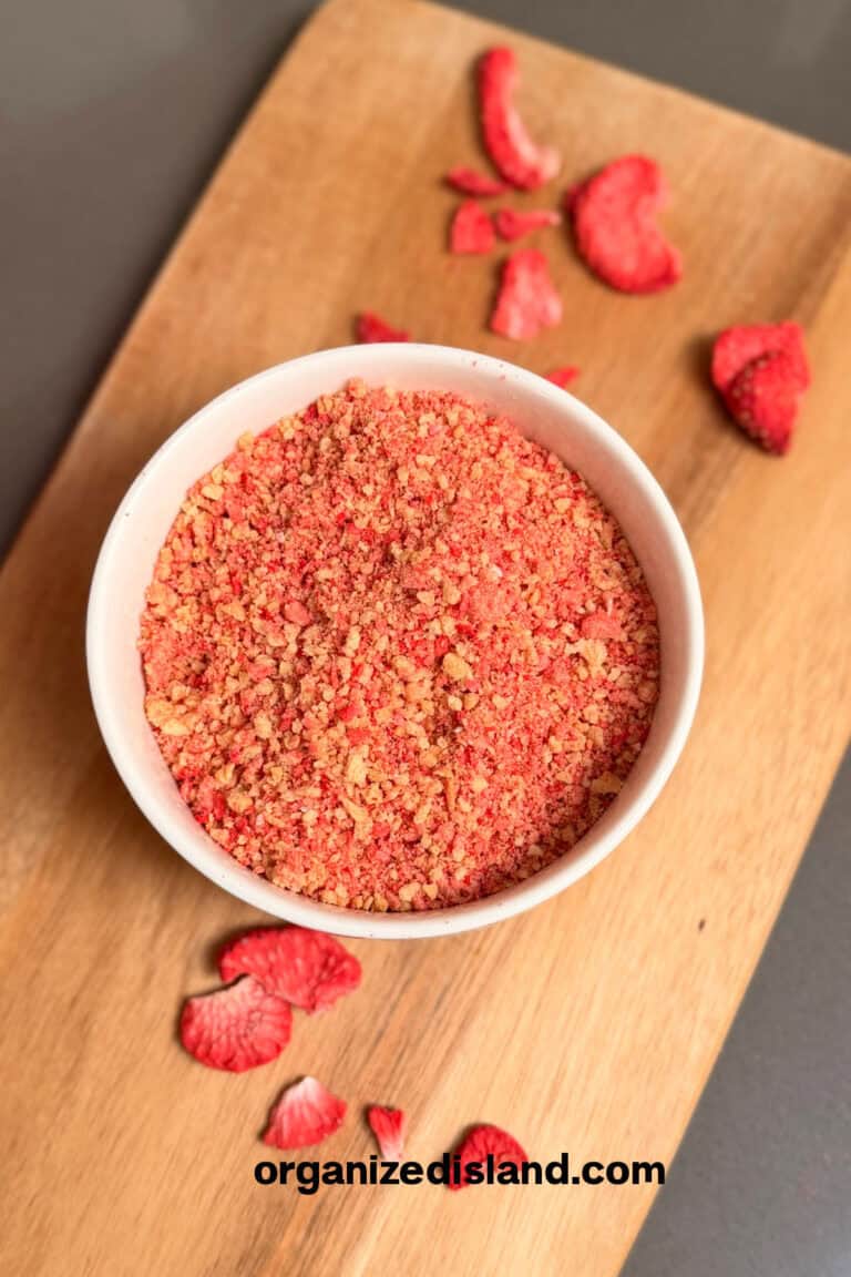 strawberry crunch topping recipe