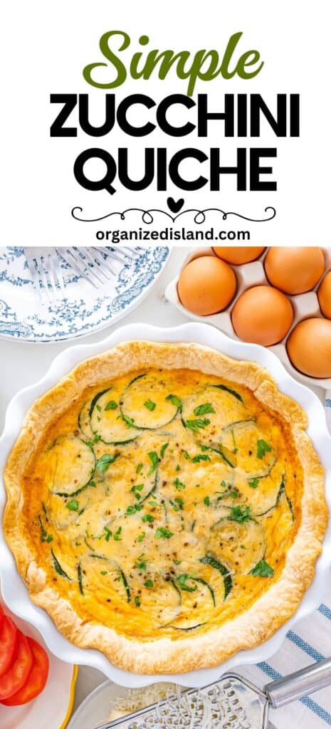 Easy Zucchini Quiche