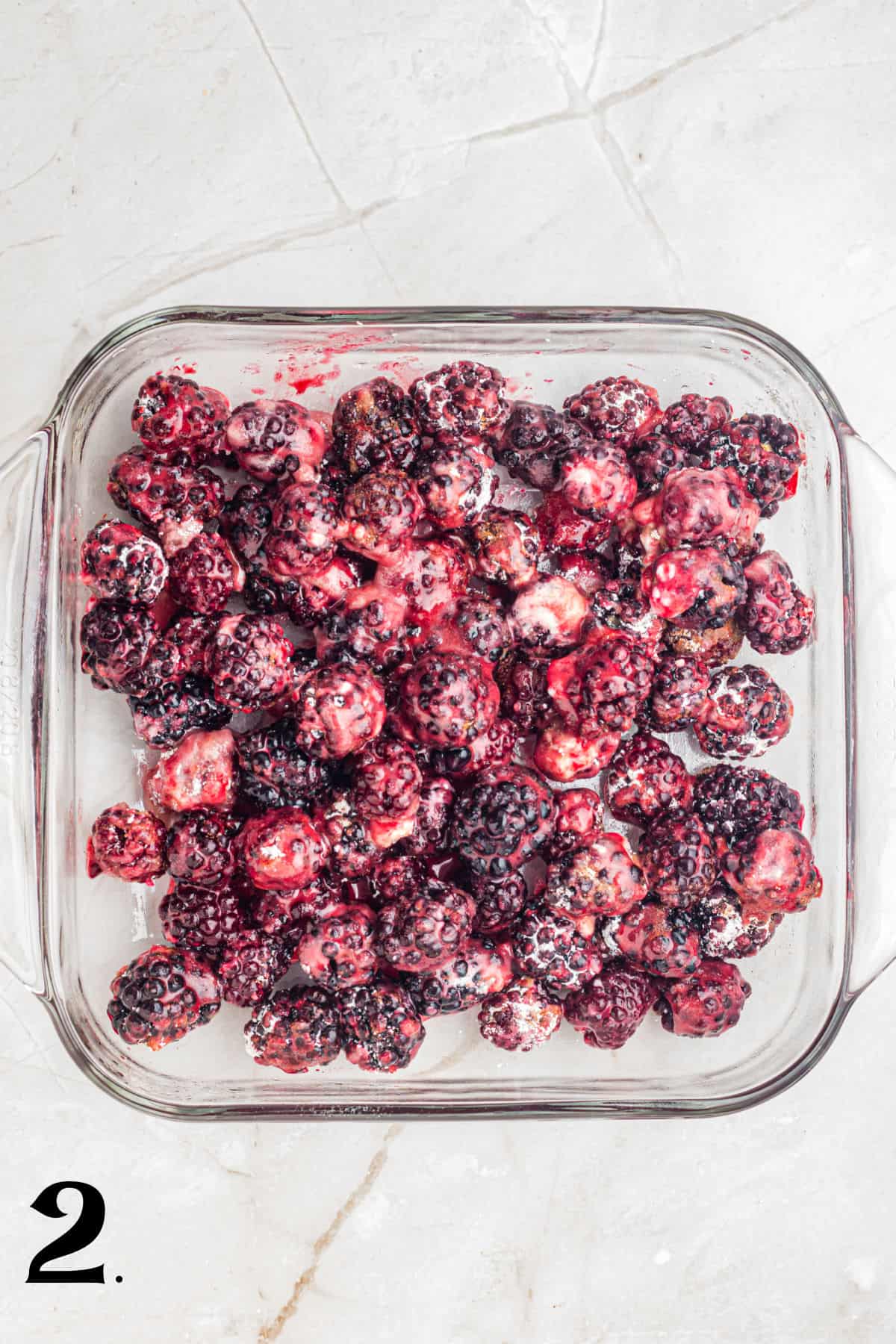 How To Make Blackberry Cobbler Step 2