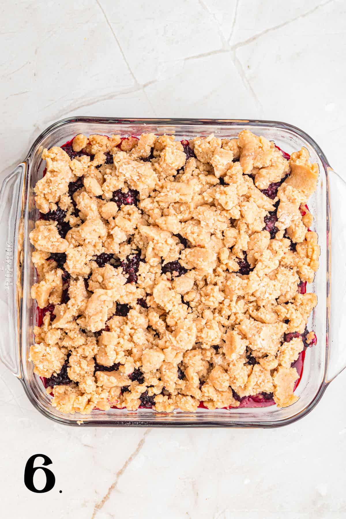 How To Make Blackberry Cobbler Step 6