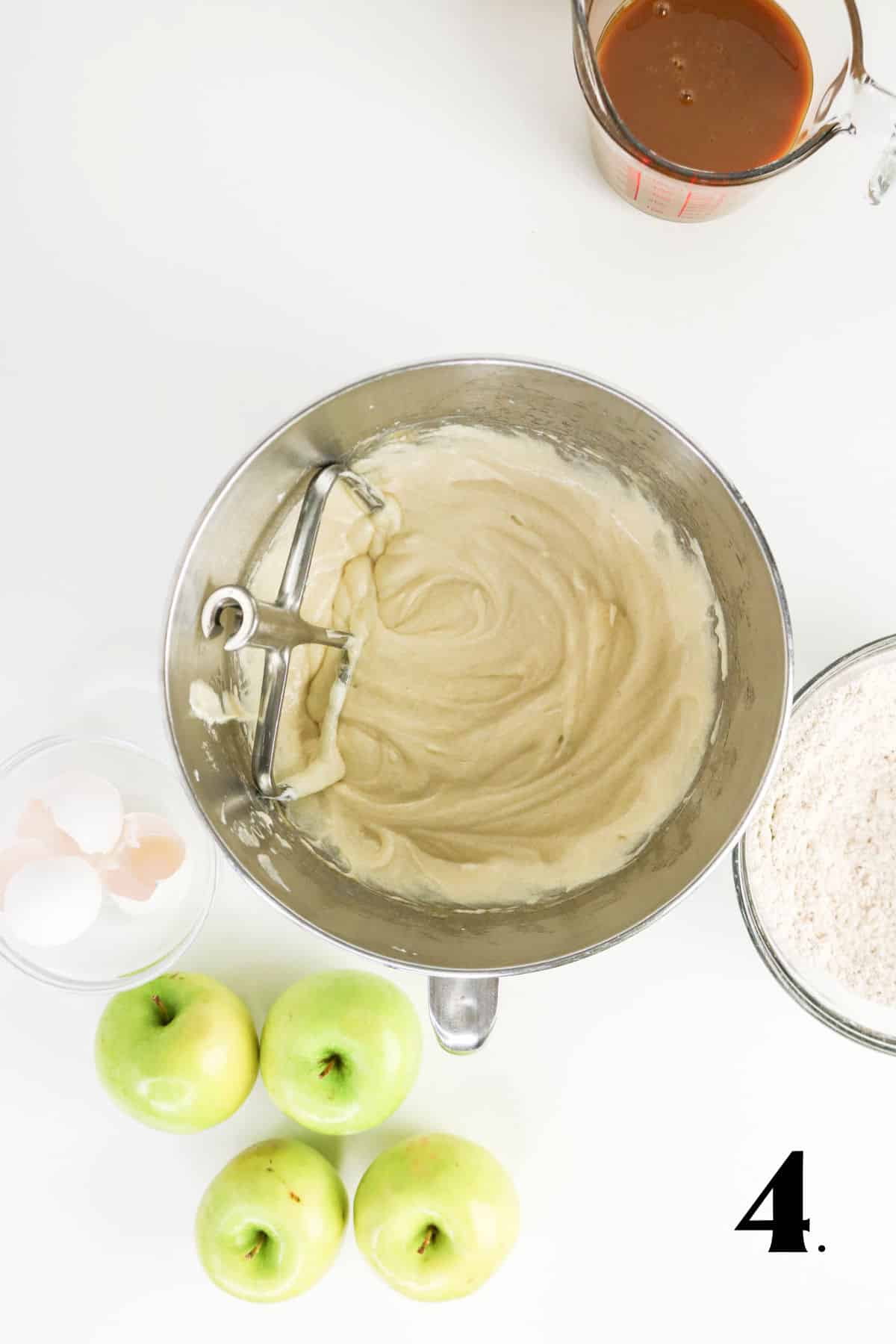 How to Make Apple Spice Cake Step 4