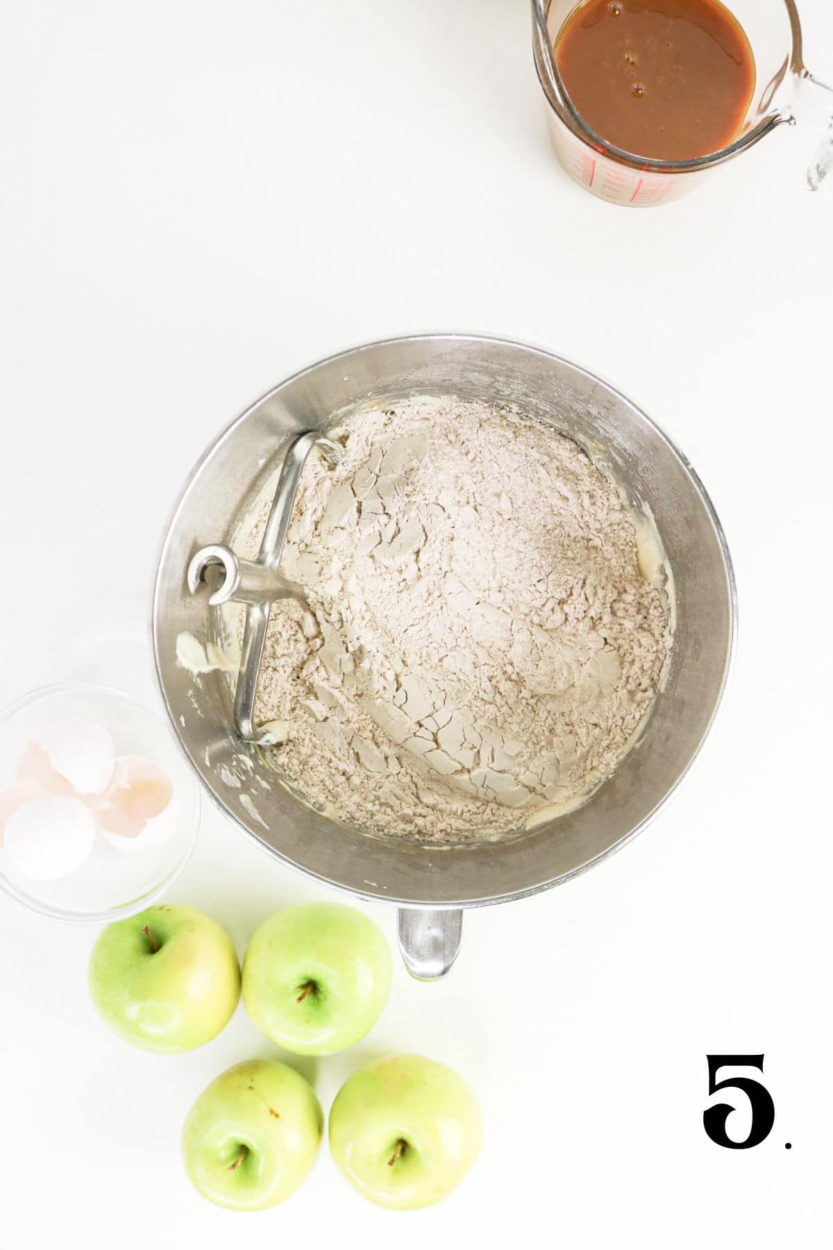 How to Make Apple Spice Cake Step 5