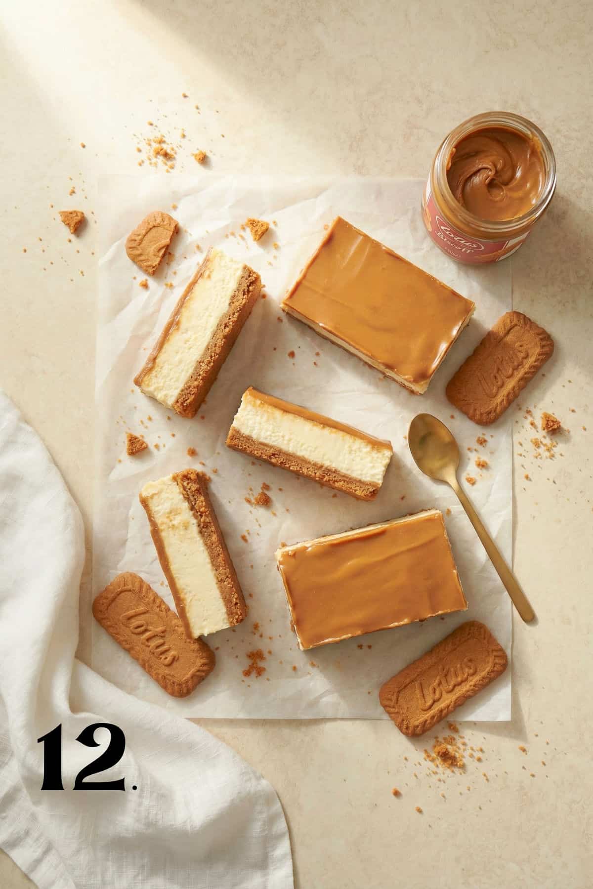 How to Make Biscoff Cheesecake Bars Step 12