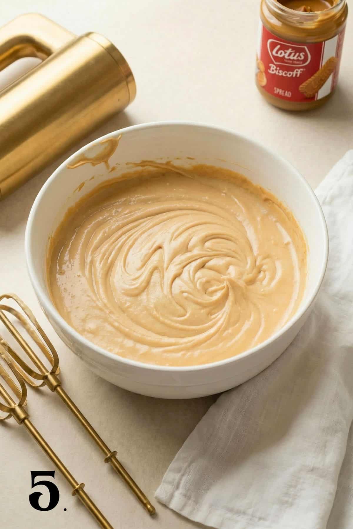 How to Make Biscoff Cheesecake Bars Step 5
