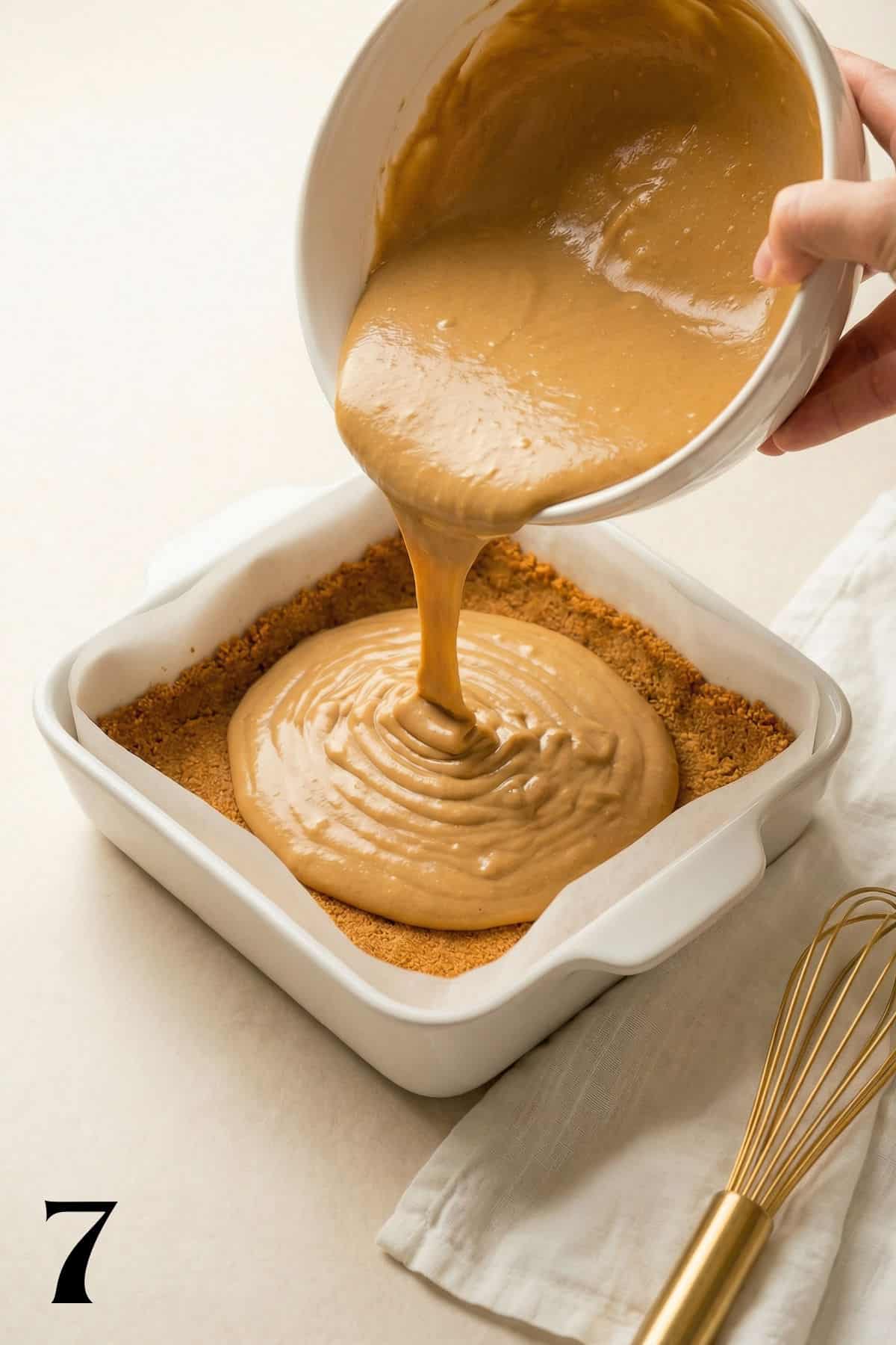 How to Make Biscoff Cheesecake Bars Step 7
