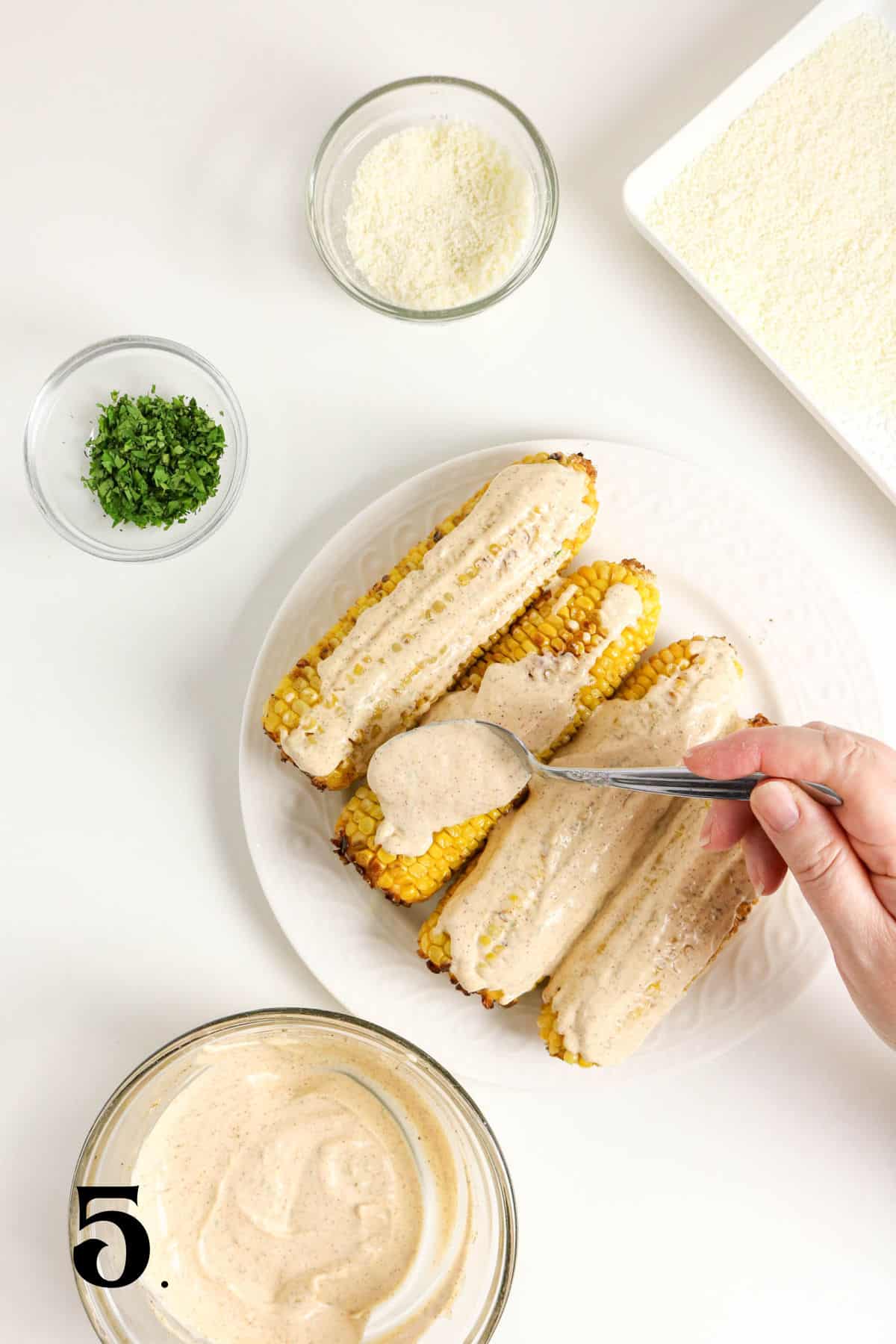 How to Make Mexican Street Corn Step 5