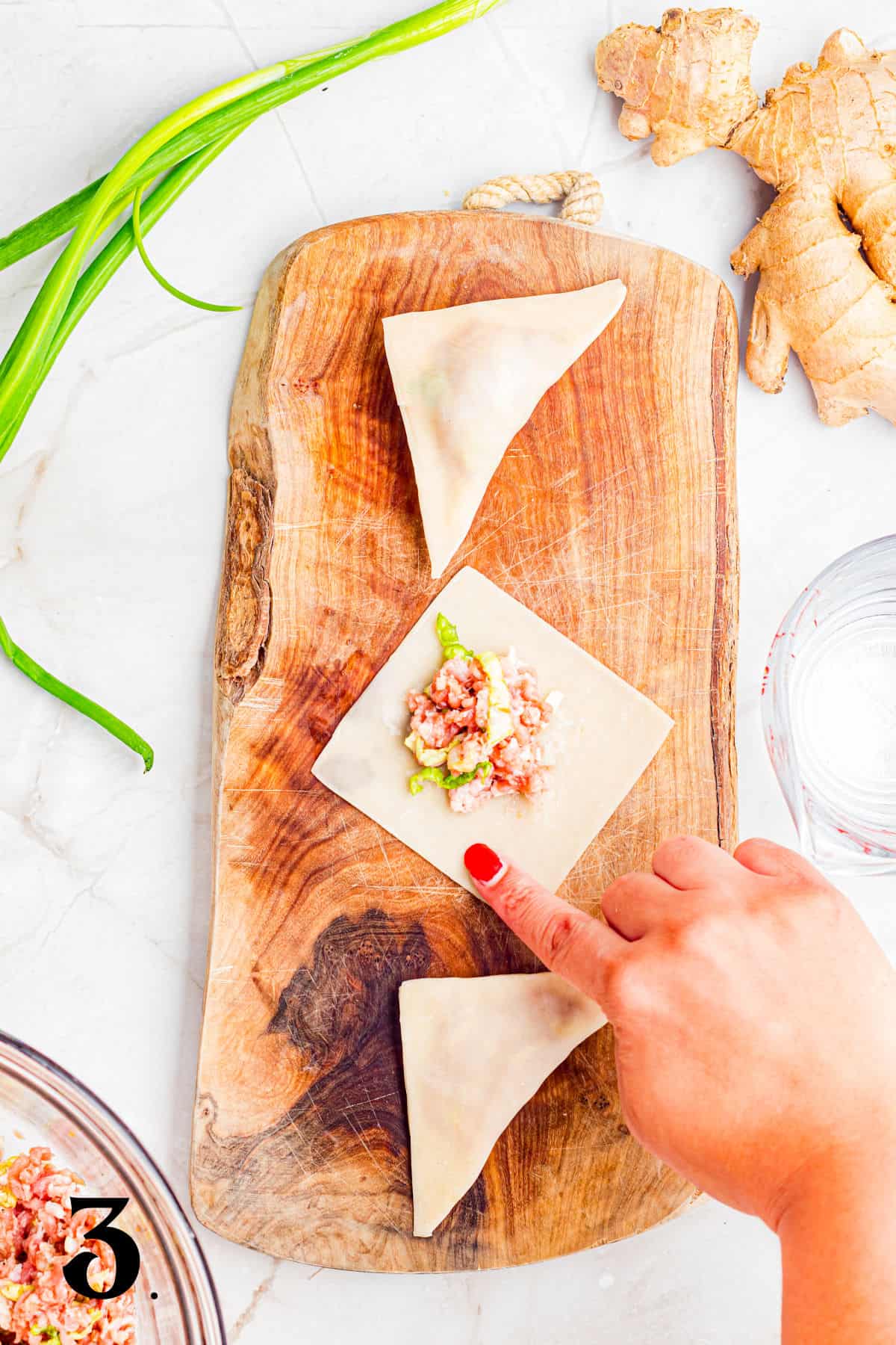 How to Make Potstickers Step 3