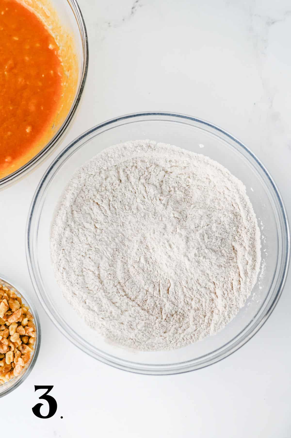 How to Make Pumpkin Banana Bread Step 3