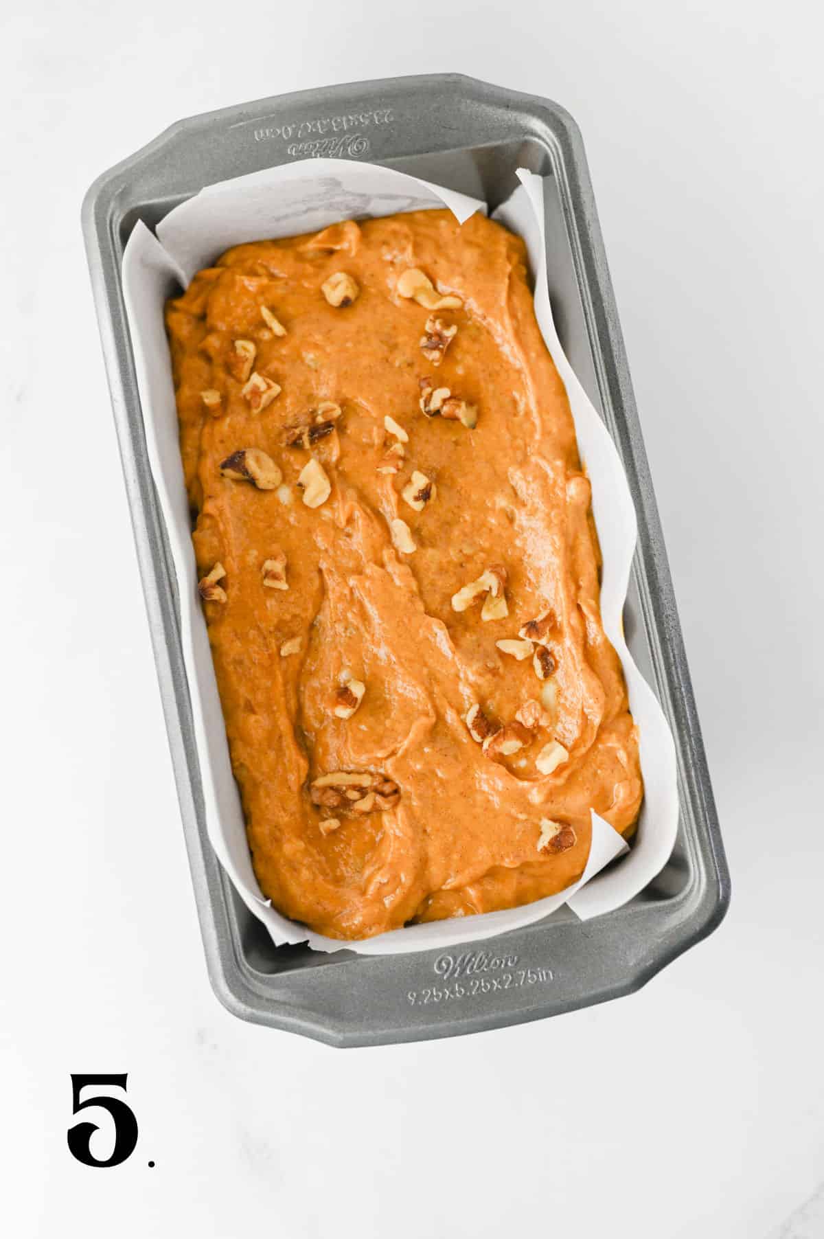How to Make Pumpkin Banana Bread Step 5