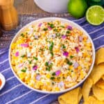 Slow Cooker Mexican Street Corn Dip