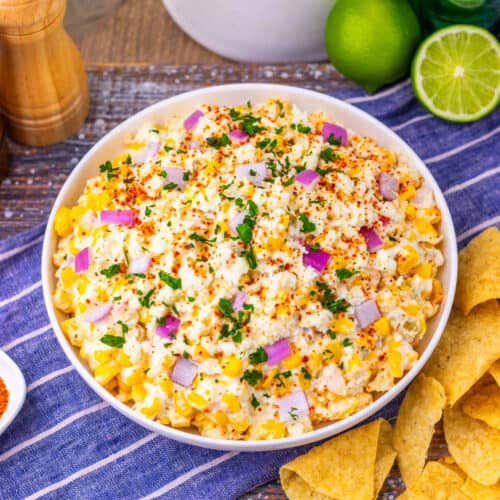 Slow Cooker Mexican Street Corn Dip