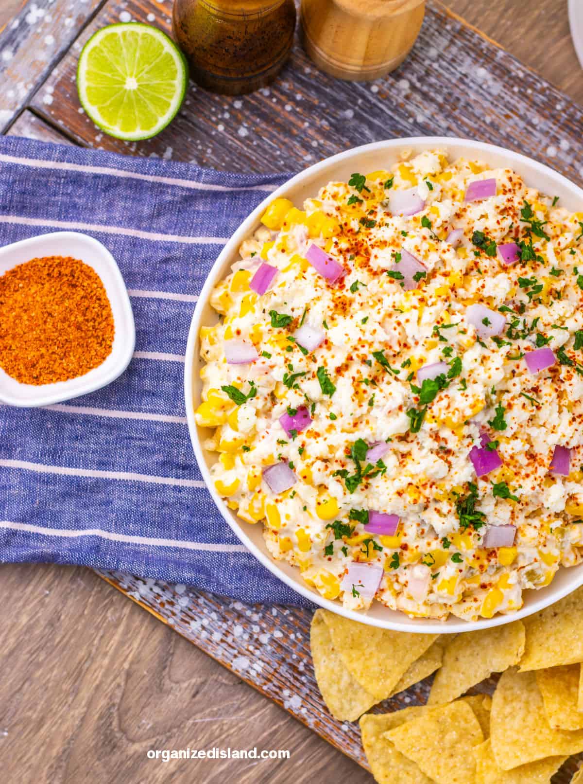 Slow Cooker Mexican Street Corn Dip Recipe