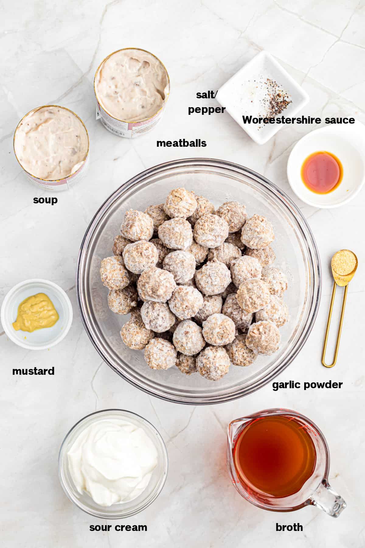 Crockpot Swedish Meatballs Ingredients