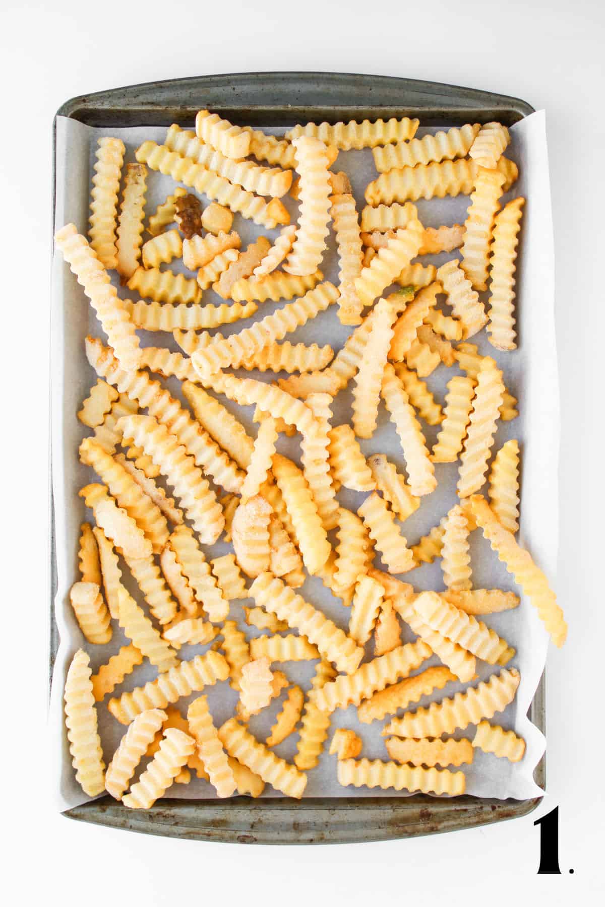 How to Make Loaded Fries Step 1