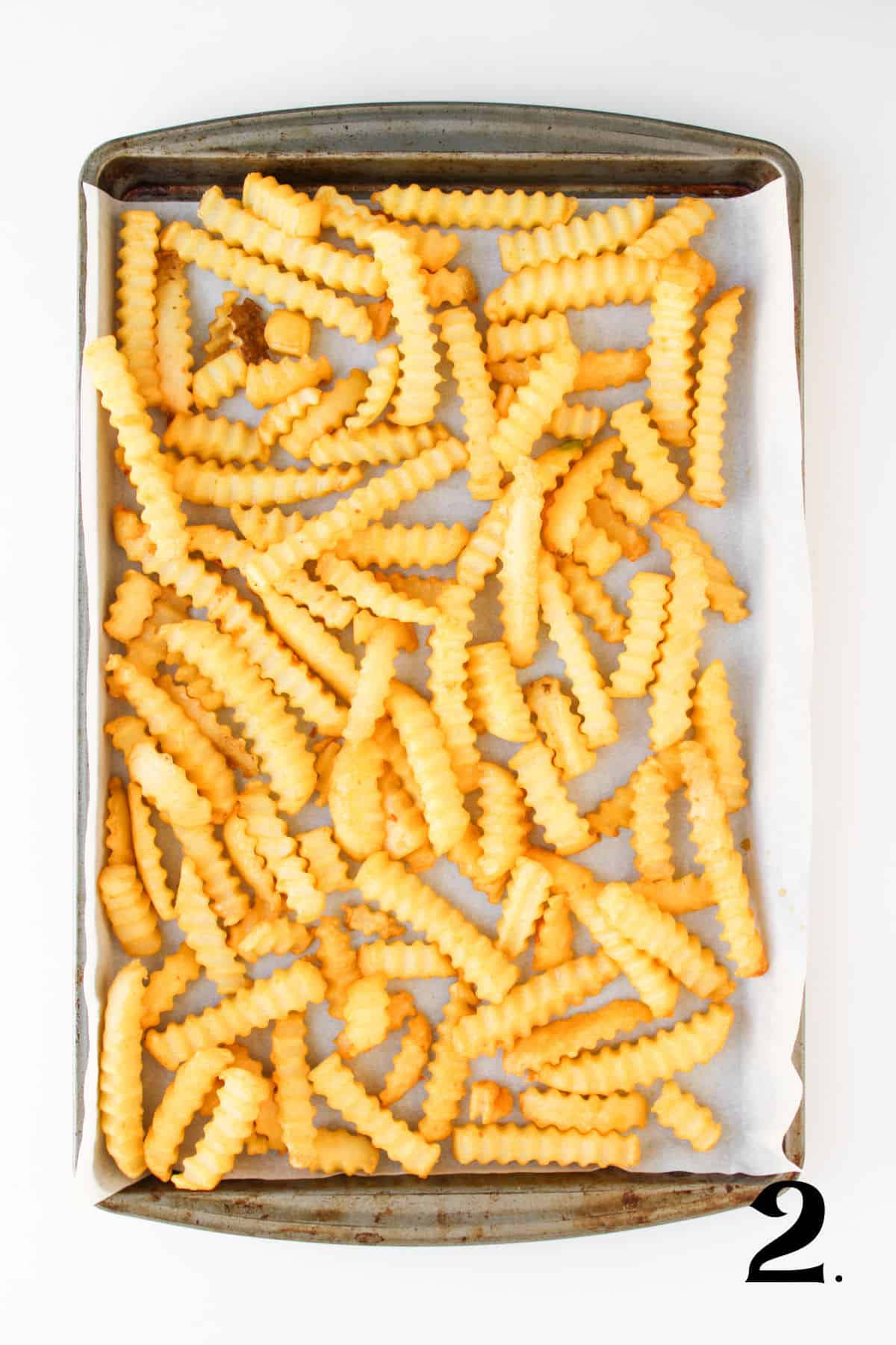How to Make Loaded Fries Step 2