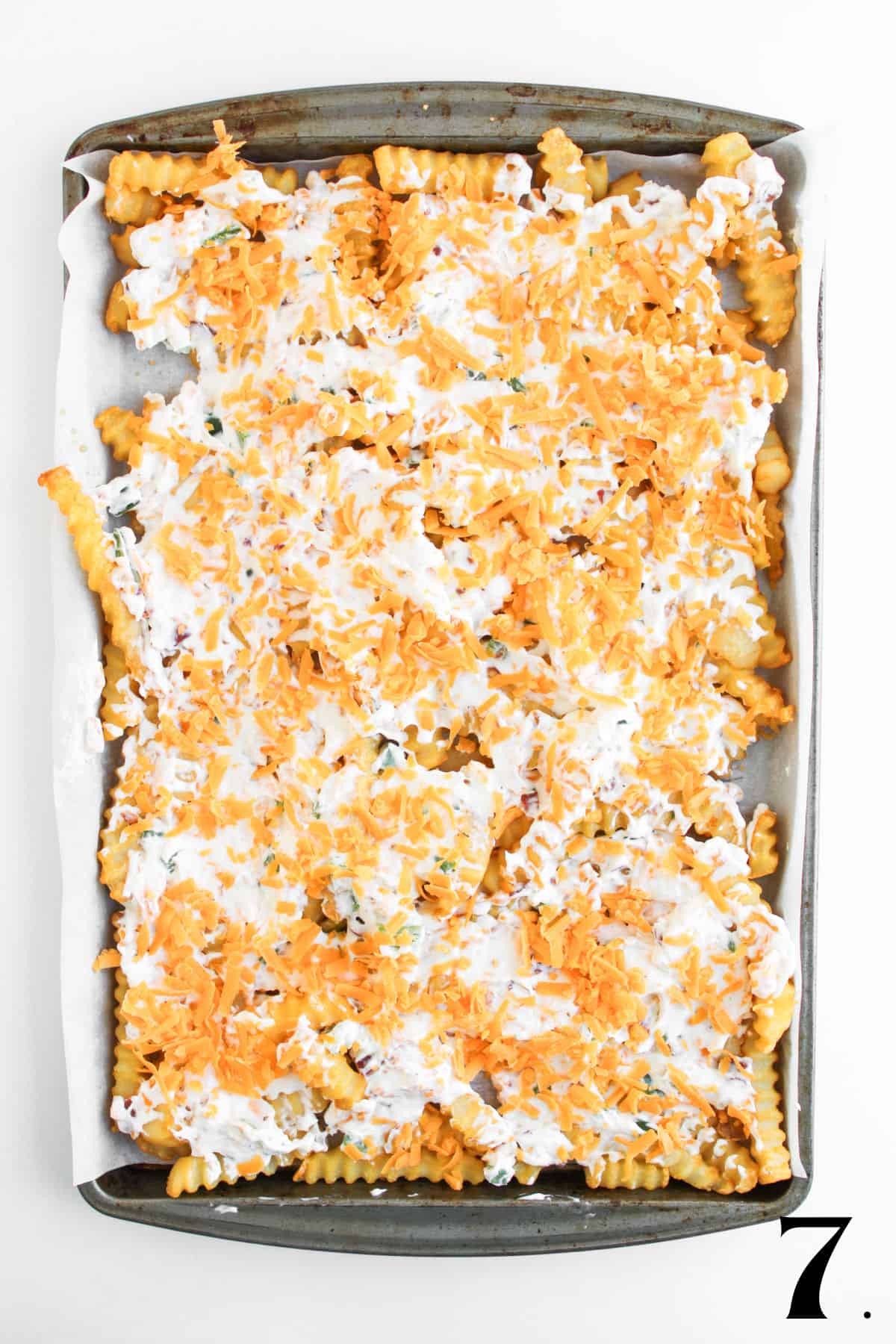How to Make Loaded Fries Step 7