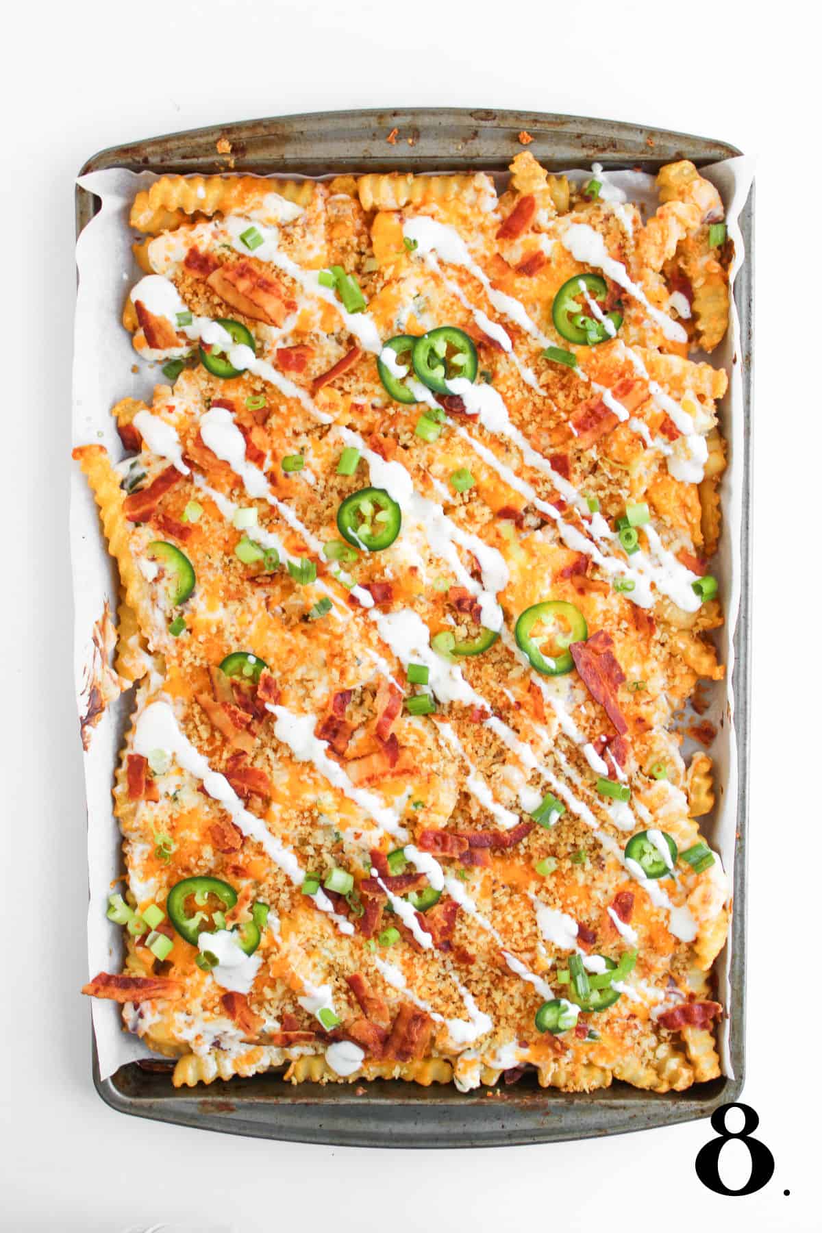 How to Make Loaded Fries Step 8