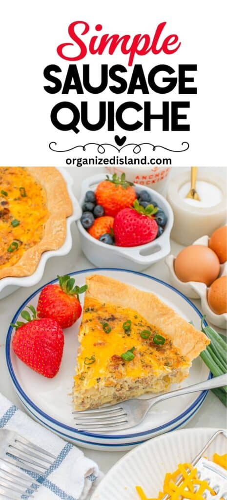 Sausage Quiche Recipe