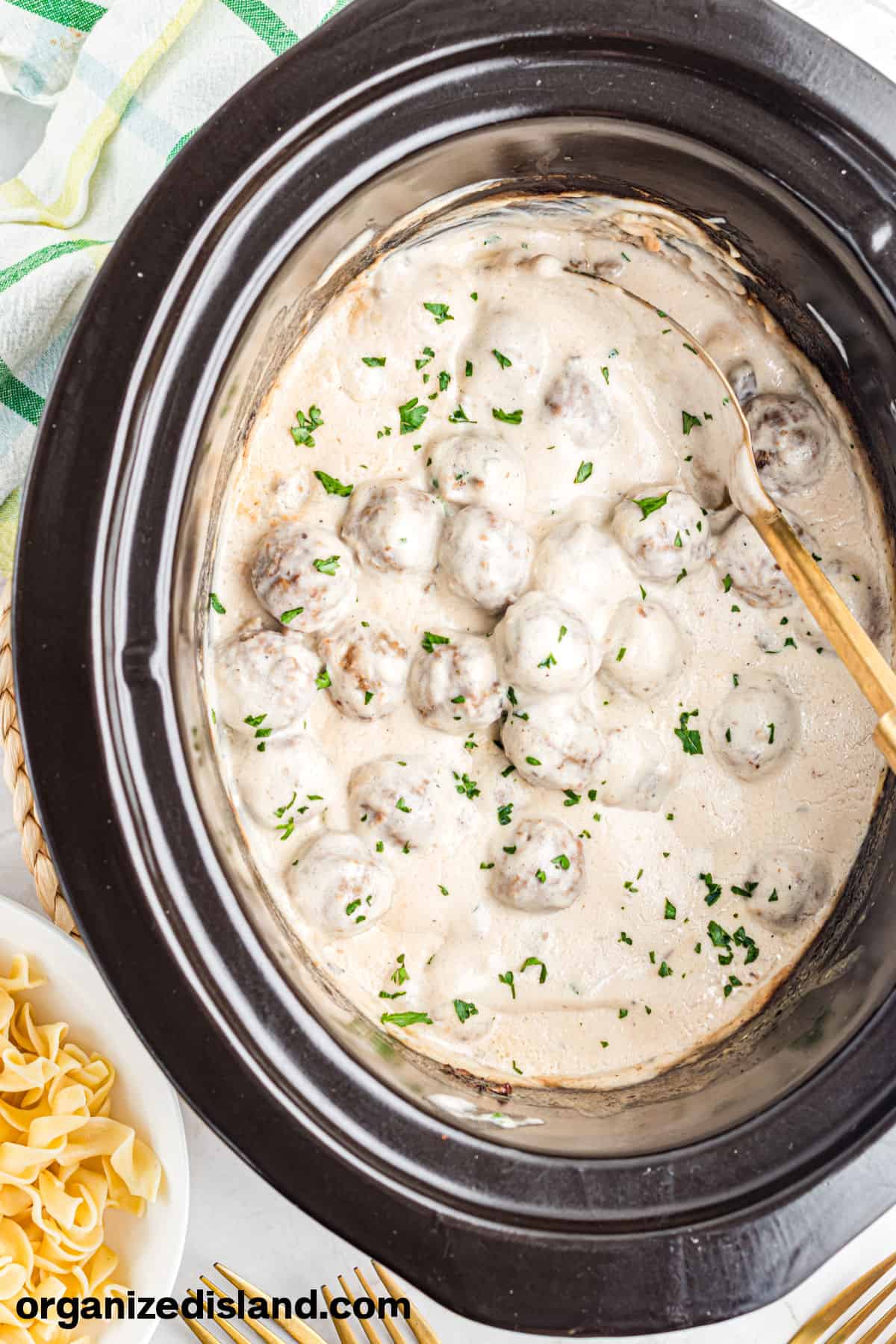 _Swedish Meatballs in Slow Cooker