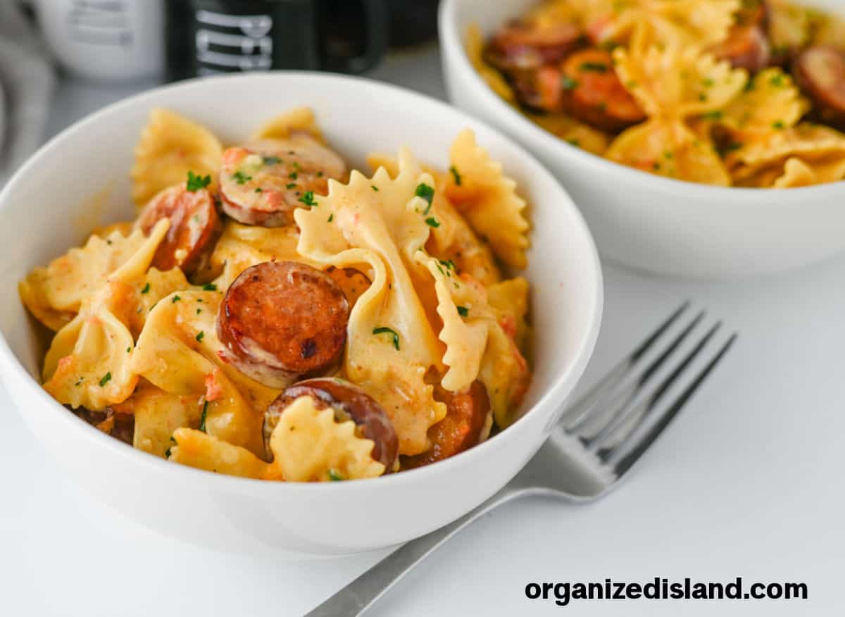 Best Cajun Sausage Pasta