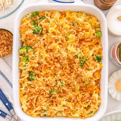 Chicken Broccoli Noodle Casserole