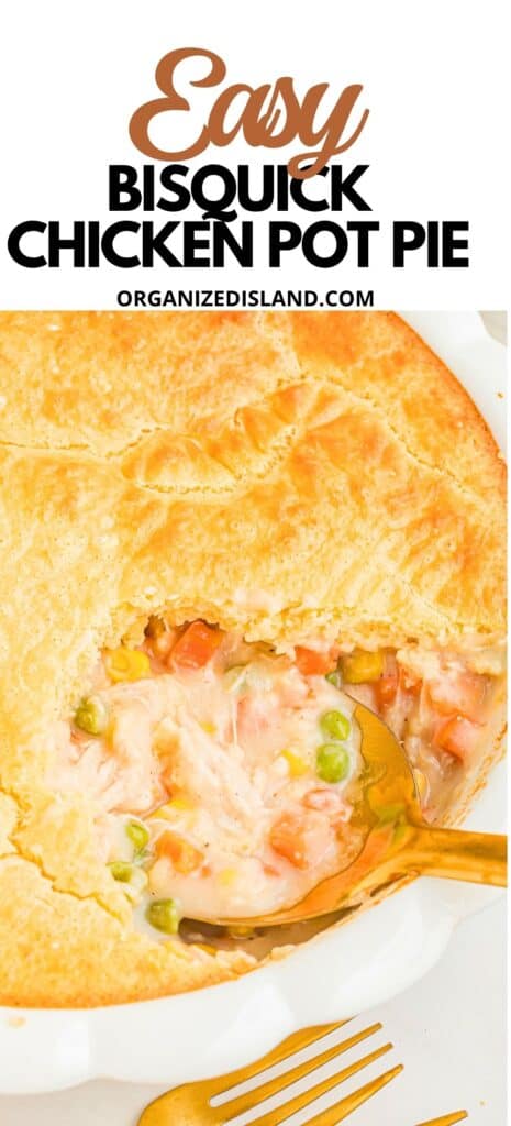 Easy Bisquick Chicken Pot Pie