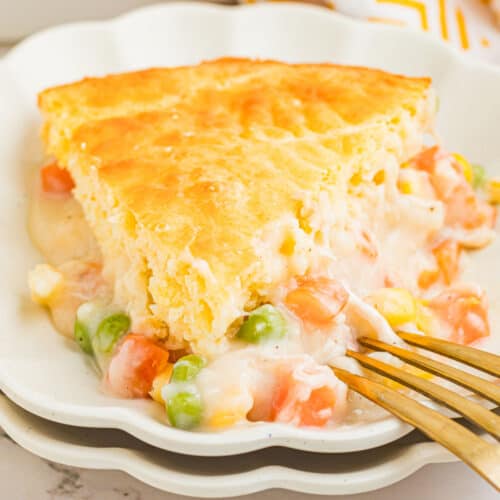 Easy Bisquick Chicken Pot Pie