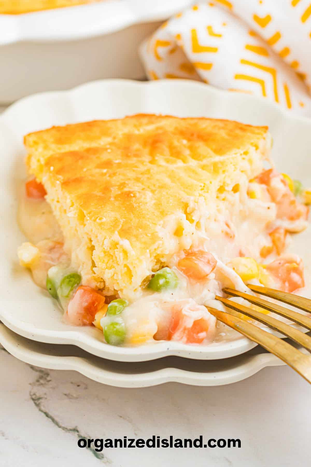 Easy Bisquick Chicken Pot Pie