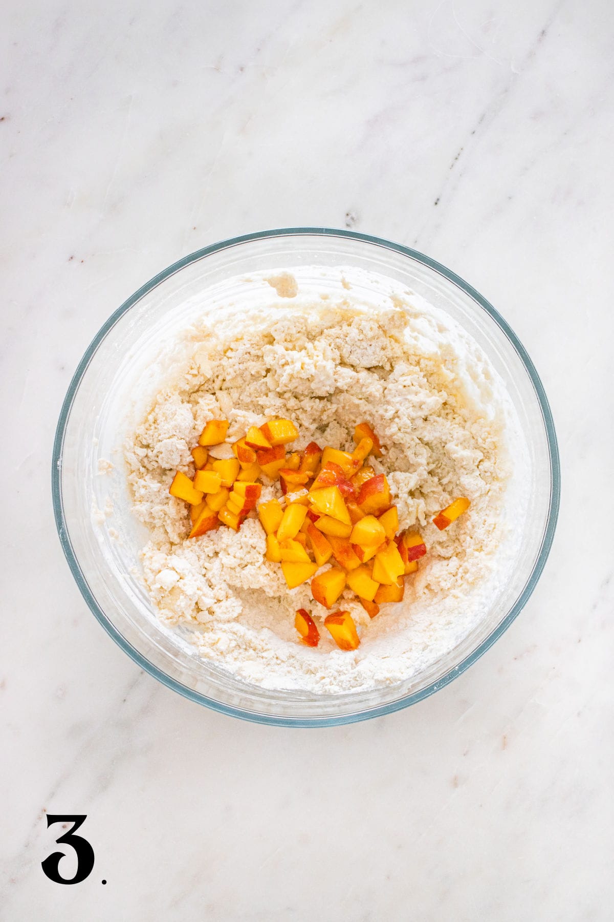 How to Make Peach Scones Step 3