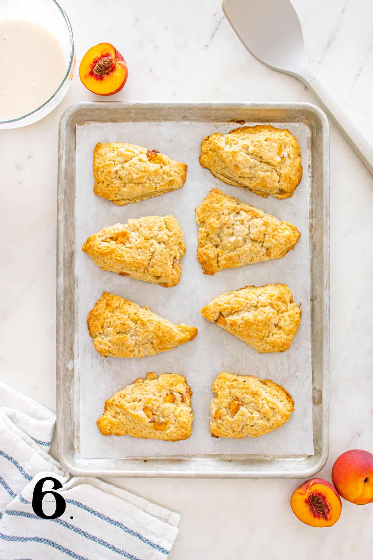 How to Make Peach Scones Step 6