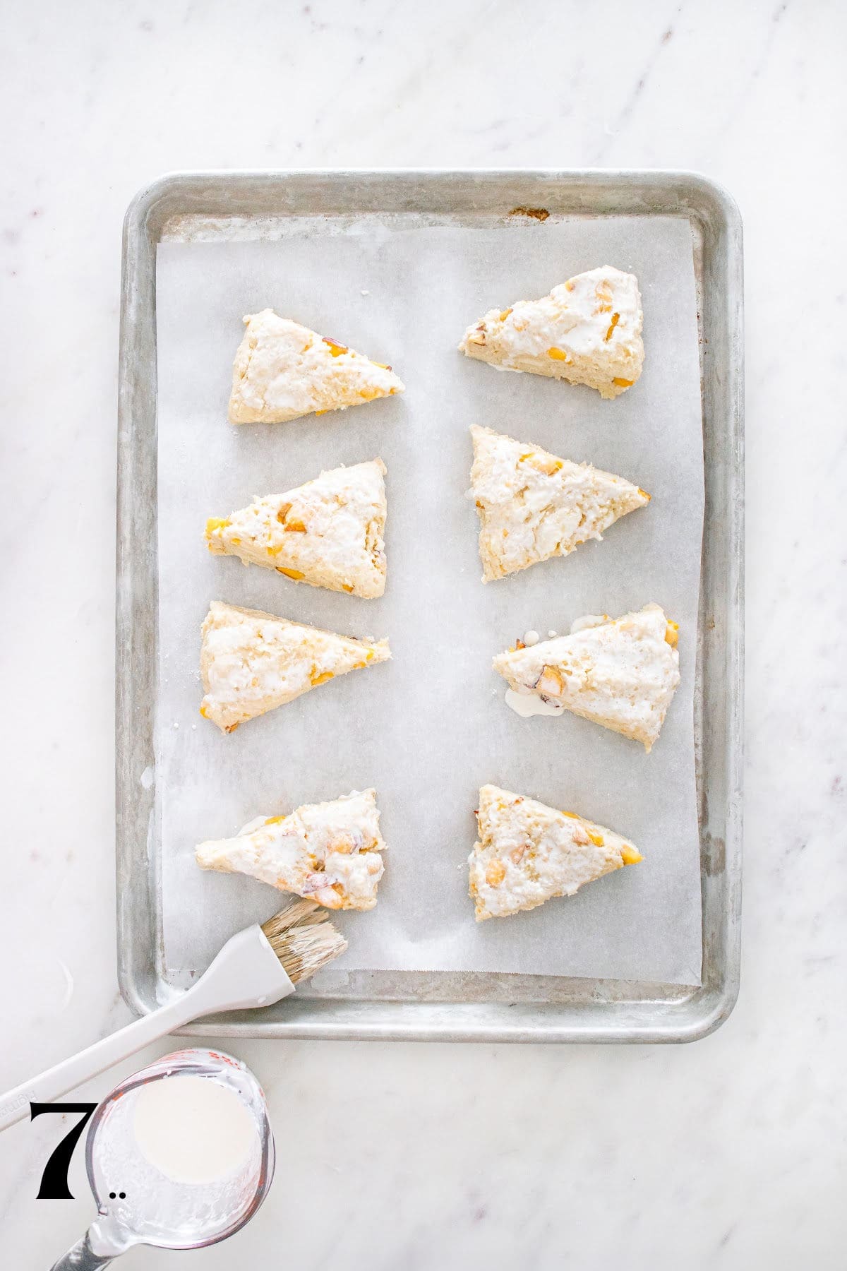 How to Make Peach Scones Step 7