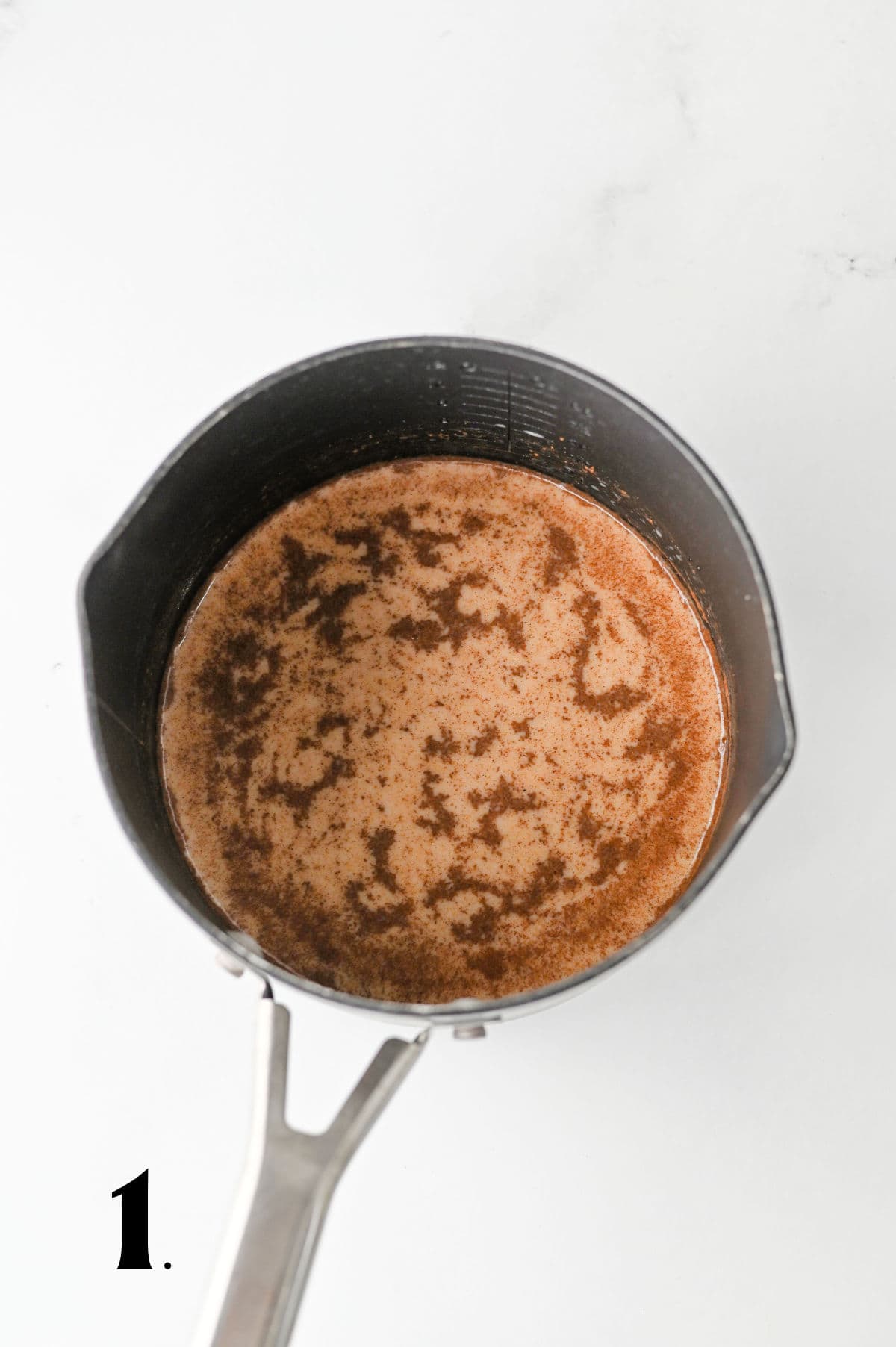 How to Make Pumpkin Spice Chai Latte Step 1