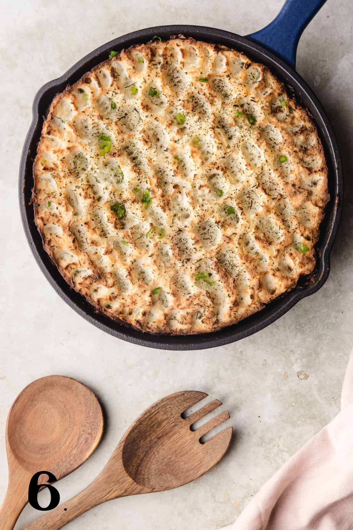 How to Make Shepherd's Pie - Step 6 fully baked.