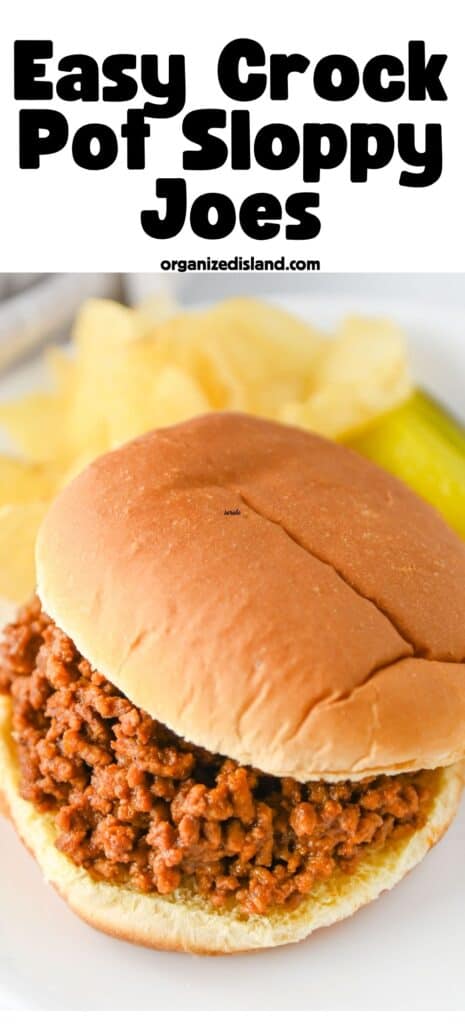 Crock Pot Sloppy Joes