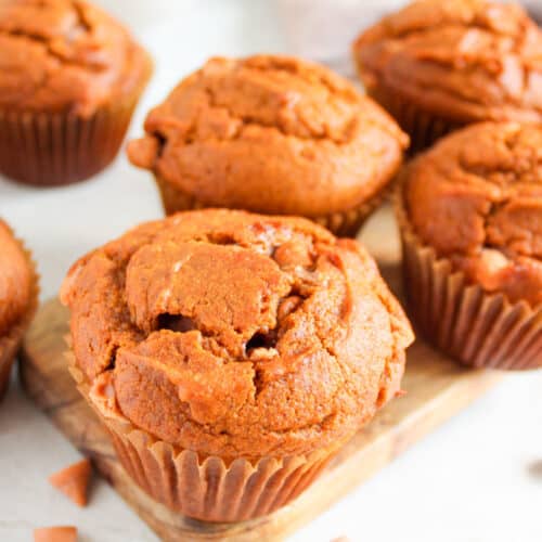 Easy Pumpkin Butterscotch Muffins