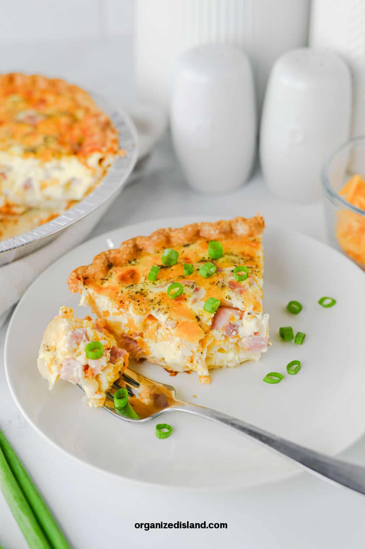 Ham and Cheese Quiche Recipe Easy