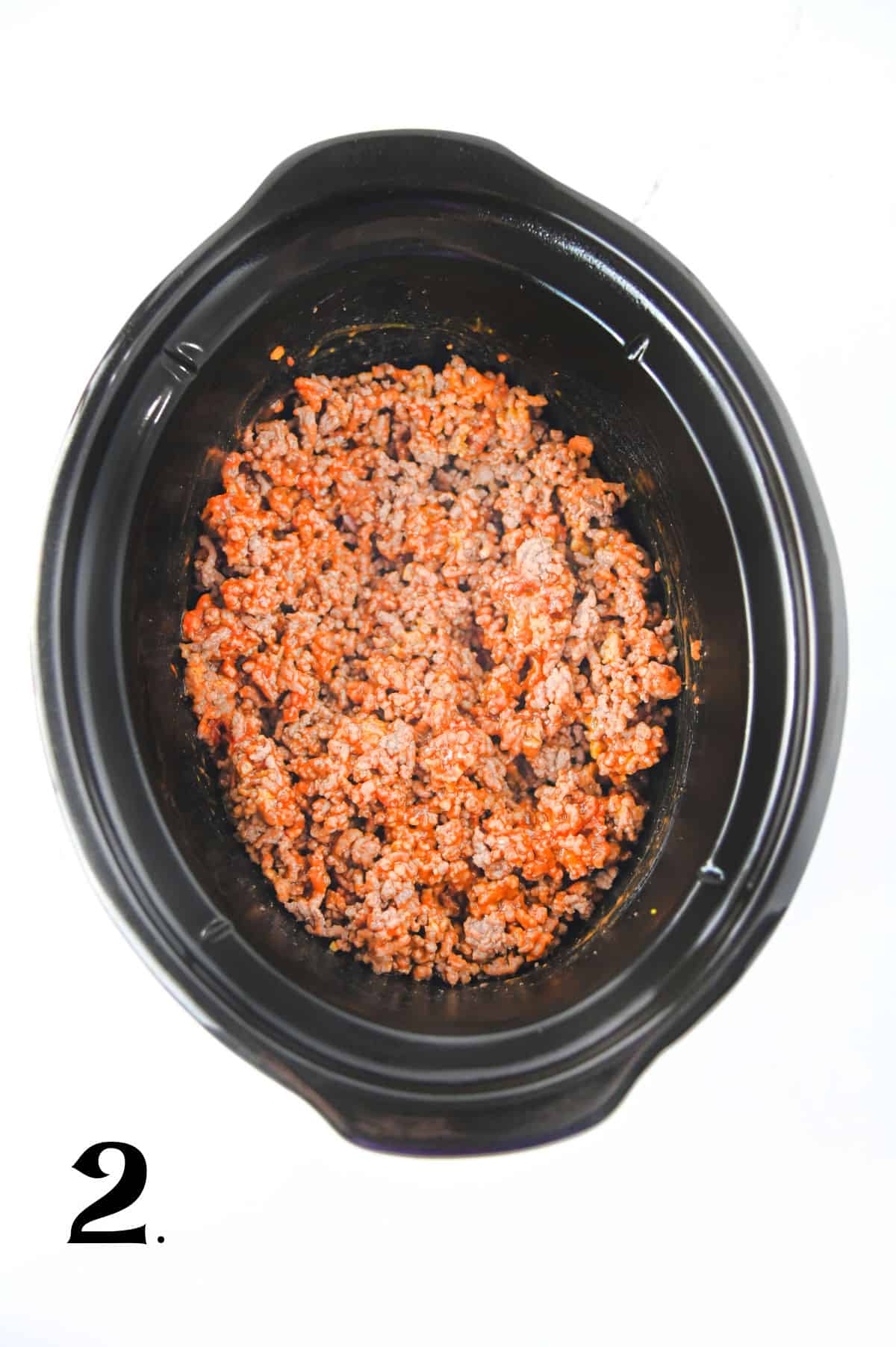 How to Make Crock Pot Sloppy Joes - Step 2