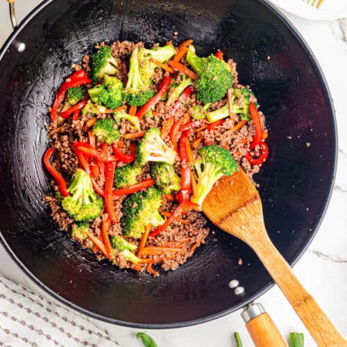 How to Make Ground Beef Stir Fry Stovetop.