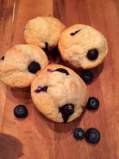 Blueberry Muffins Simple