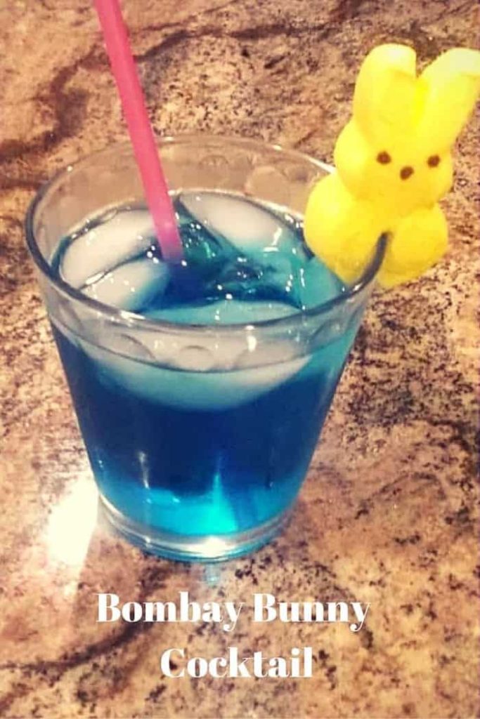 This Bombay Bunny Cocktail is a great way to celebrate Easter!