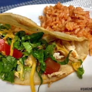 These quick weeknight chicken tacos are perfect for those busy evenings when you need to get dinner on the table