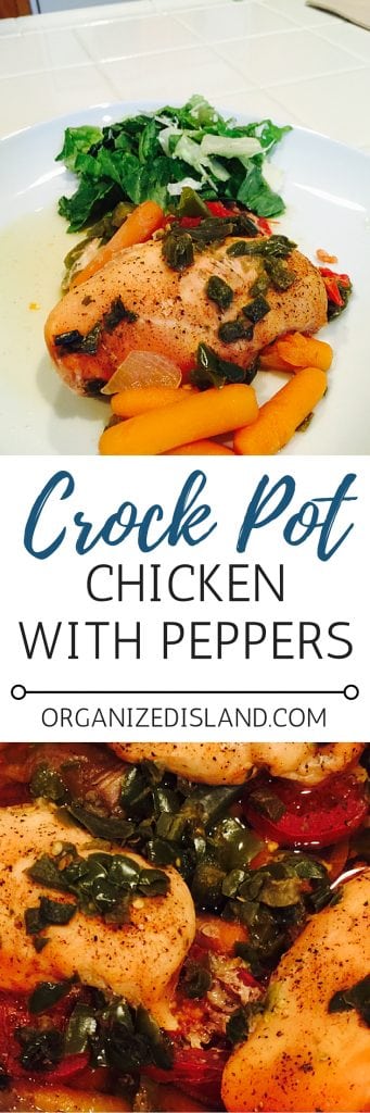 Crockpot Chicken with Green Chili