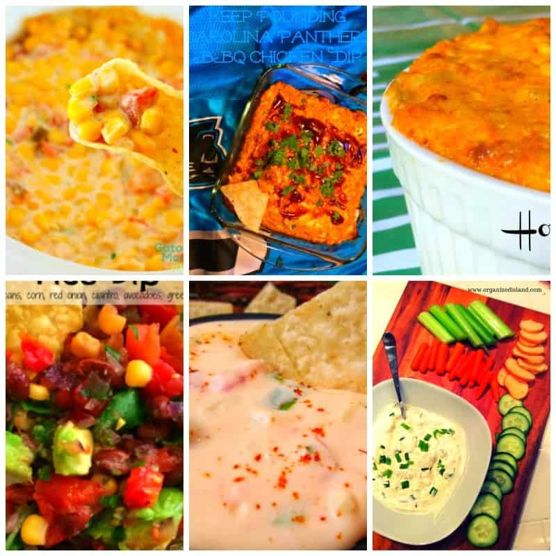 Easy Dip recipes for the big game day! 