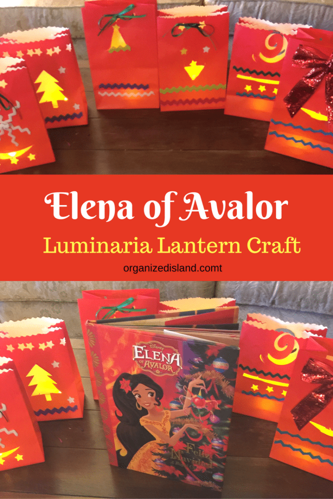 Make Luminara Lanterns for a festive Christmas or Navidad. Craft based on Disney's Princess Elena of Avalor.